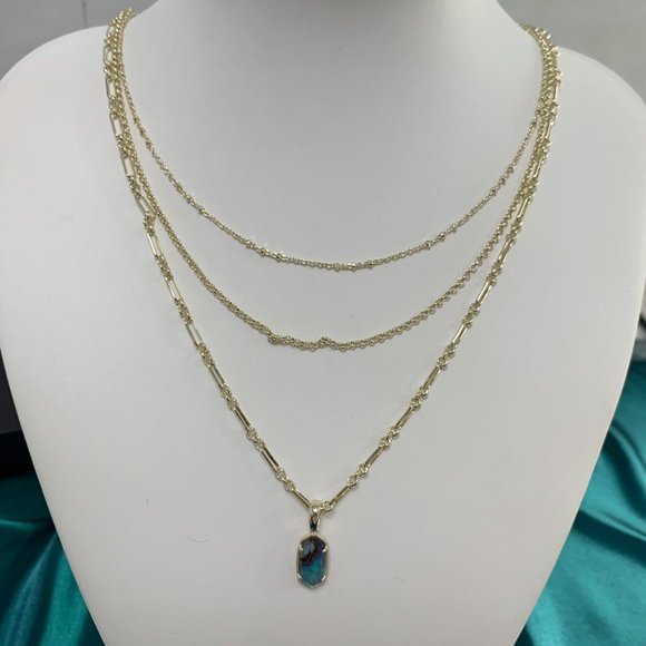 Kendra Scott Jewelry - Kendra Scott Elisa Three-layer shell necklace collarbone chain Multi-layer